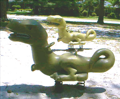 Dinosaur Bouncys at Citadel Park