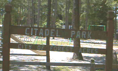 Citadel Park Sign