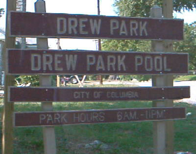 Drew Park Sign