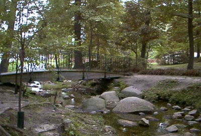 Creek through Guignard Park