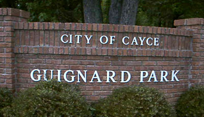 Guignard Park Sign