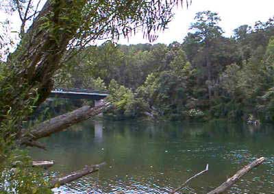 Bridge over Saluda River at Riverbanks Zoo