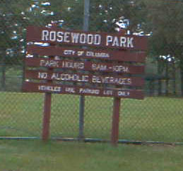 Rosewood Park Sign